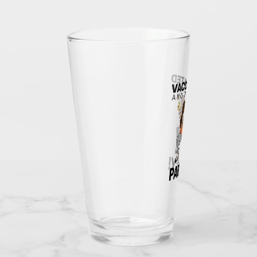 Verre Vacciné et prêt à faire la fête - Bière (Droite)