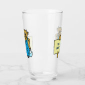 Verre Vache avec signe (Gauche)