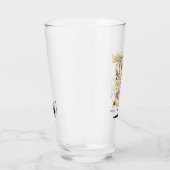 Verre Vache et poulet à courir graphique (Droite)