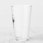 Verre Vache noire blanche sorcière d'Halloween (Gauche)