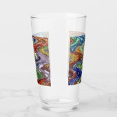 Verre Vagues colorées infinies (Droite)