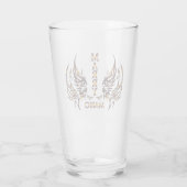Verre Vaisselle de mariage (Dos)