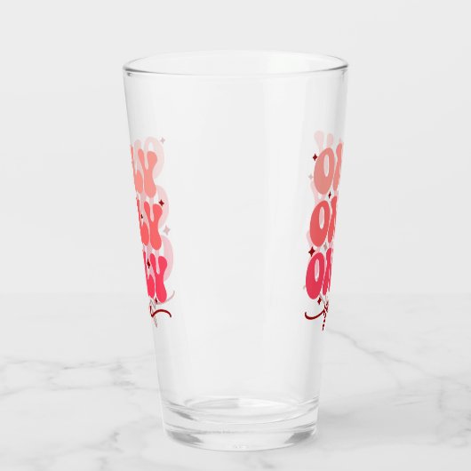 Verre Valentine's Only You (Gauche)
