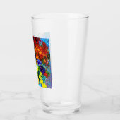 Verre Van Gogh Flowers dans un Vase Bleu (Gauche)
