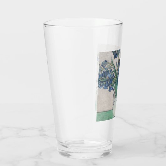Verre Van Gogh Iris Vase Peinture Impressionnisme (Droite)