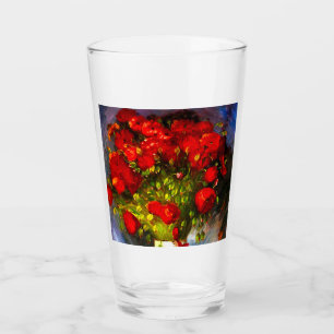 Verre Van Gogh Red Poppies