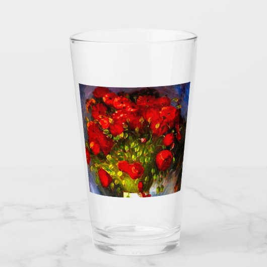 Verre Van Gogh Red Poppies (Devant)