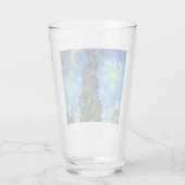 Verre Van Gogh Road avec Cypress et Star (Dos)