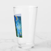 Verre Van Gogh Road avec Cypress et Star (Gauche)