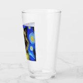 Verre Van Gogh Starry Nuit Siamese Cat (Gauche)
