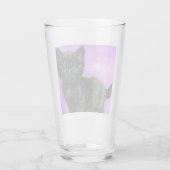Verre Van Gogh Style Cat (Dos)