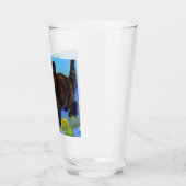 Verre Van Gogh Style Chat avec tournesol (Gauche)