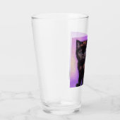 Verre Van Gogh Style Chat pourpre (Droite)