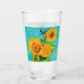 Verre Van Gogh Sunflowers (Dos)