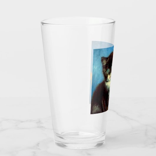 Verre Van Gogh Tuxedo Cat (Droite)