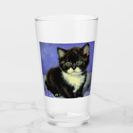 Verre Van Gogh Tuxedo Kitten (Devant)