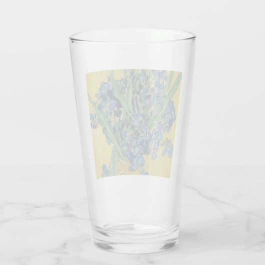 Verre Van Gogh Vase avec l'impressionnisme classique d'I (Dos)
