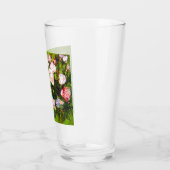 Verre Van Gogh Vie morte avec des roses roses roses (Gauche)