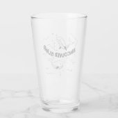 Verre Vancouver Island Canada Whales (Dos)