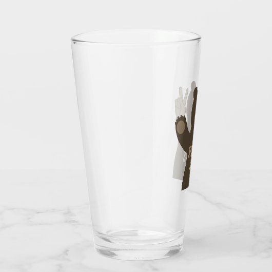 Verre Vapeur Springs Colorado Peace Bear (Droite)