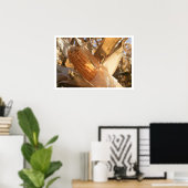 Verre veldkorn op Stalk Poster (Thuiskantoor)