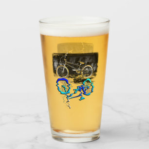 Verre Vélo BMX Sport Reflet coloré
