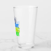 Verre Vélo drôle (Gauche)