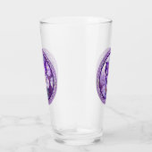 Verre velours velours violet (Droite)