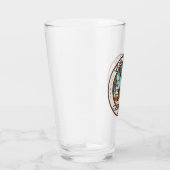 Verre Venice Beach California Bowwalk Travel Art Retro (Droite)