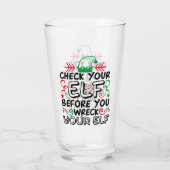 Verre Vérifiez votre elfe avant de vous débarrasser de v (Dos)