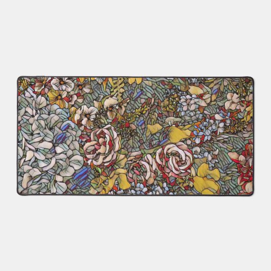 Verre verni Botanique Floral (Recto)
