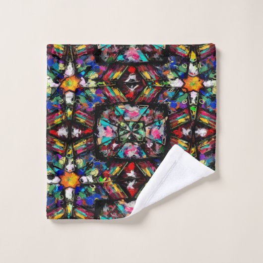 Verre verni équatorien (Gant de toilette)