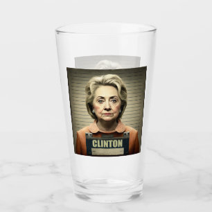 Verre Verrouillez-La ! - Hillary Clinton Glass