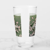 Verre Vert Fleur de Cerisier (Gauche)