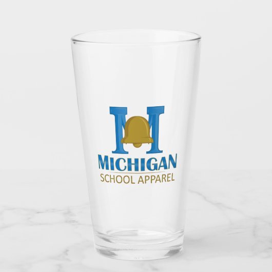 Verre Vêtements scolaires du Michigan (Devant)