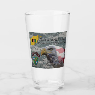 Verre Vétéran de combat afghan 75e régiment de rangers