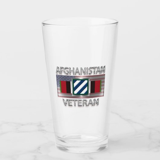 Verre Vétéran de la 3e Division d'Infanterie en Afghanis (Devant)
