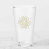 Verre VIBES DE PROF ENSEIGNANT COOL Cadeau de la fête de (Dos)