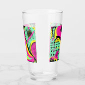 Verre Vibrant Pop Art  (Droite)