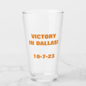 Verre VICTOIRE EN Coupe DALLAS (Devant)