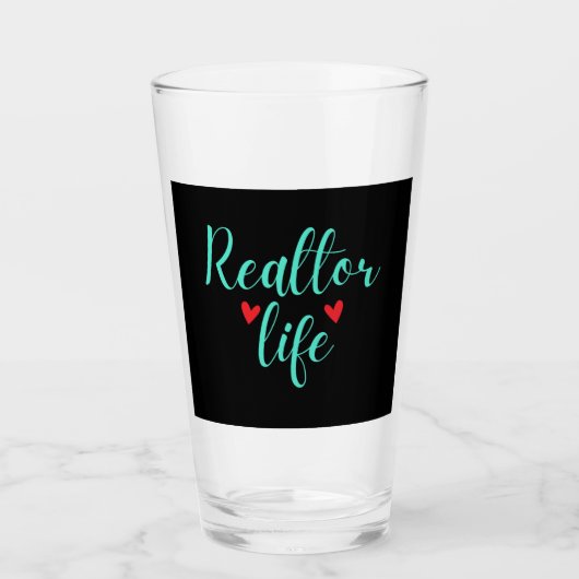 Verre Vie de l'immobilier (Devant)