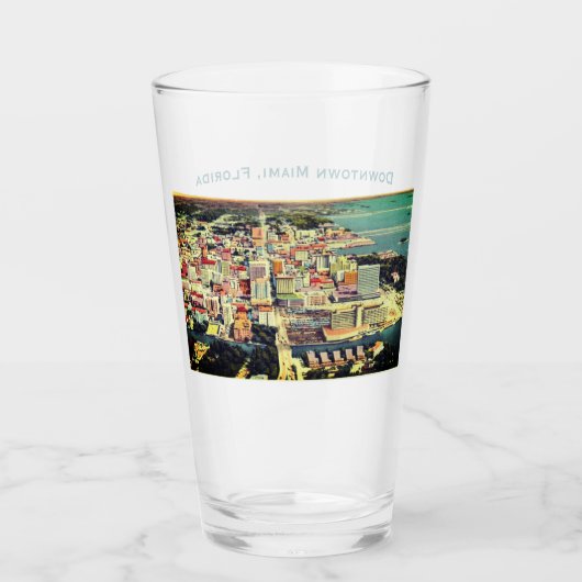 Verre Vieille école Miami, Floride (MIA) Centre-ville de (Devant)