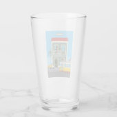 Verre Vieille maison de Lisbonne avec chats et tramway j (Dos)