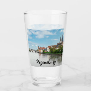 Verre Vieille ville historique de Ratisbonne, Allemagne