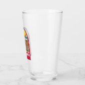 Verre Vienne Autriche Emblème rétro Voyage (Gauche)