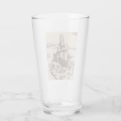 Verre Vierge et enfant dans les nuages (Dos)