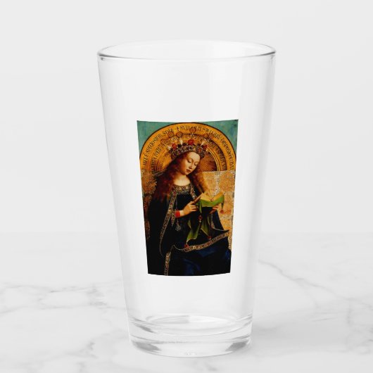 Verre Vierge Marie par Jan van Eyck (Devant)