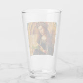 Verre Vierge Marie par Jan van Eyck (Dos)