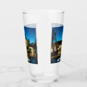 Verre Vieux pont médiéval la nuit à Nuremberg (Droite)