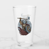 Verre Viking Valhalla Warrior (Dos)